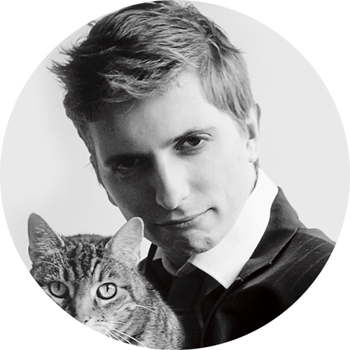Portrait of Dennis Lippens, co-founder of Lean Mean Learning Machine